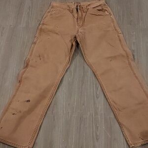Men's Straight Carpenter Jeans - Brown